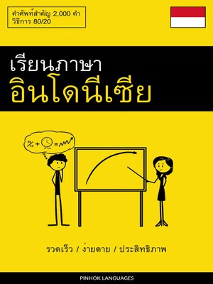 cover image of เรียนภาษาอินโดนีเซีย--รวดเร็ว / ง่ายดาย / ประสิทธิภาพ